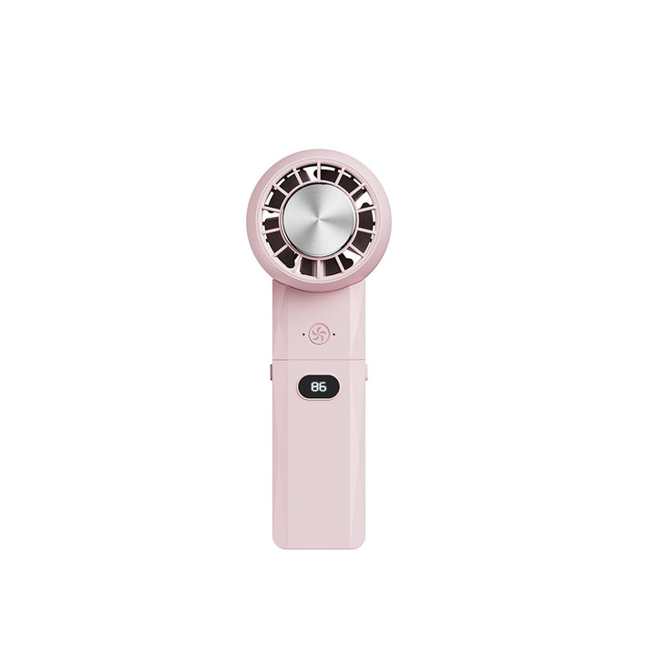 Women's portable USB fan with digital display Bowlift
