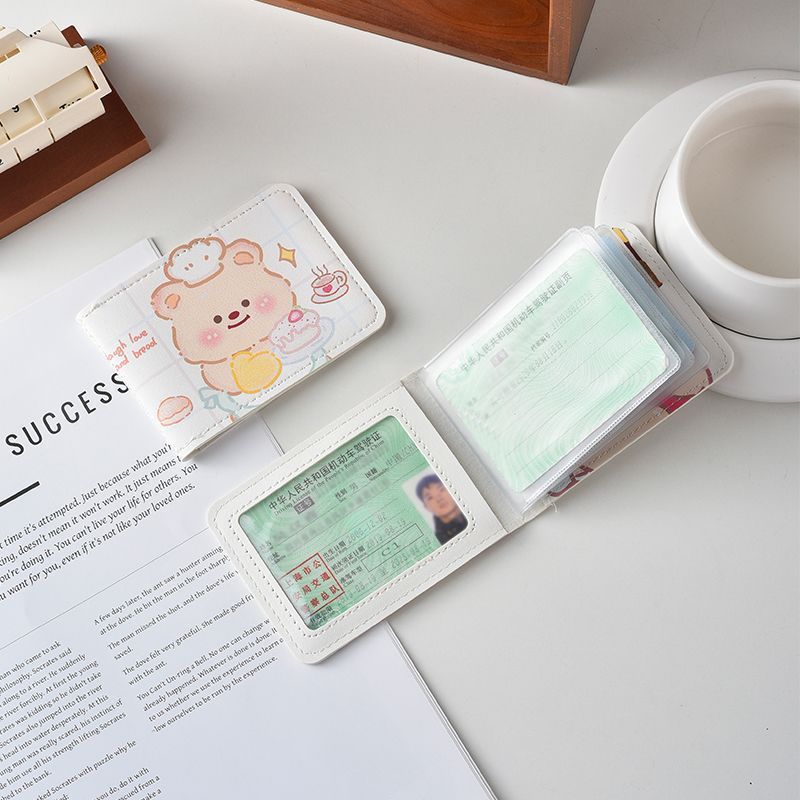 Cute Cartoon-Themed Card Holder Bowlift