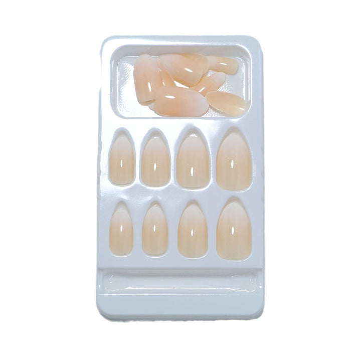 Natural Glossy Press-On Nail Tips Bowlift