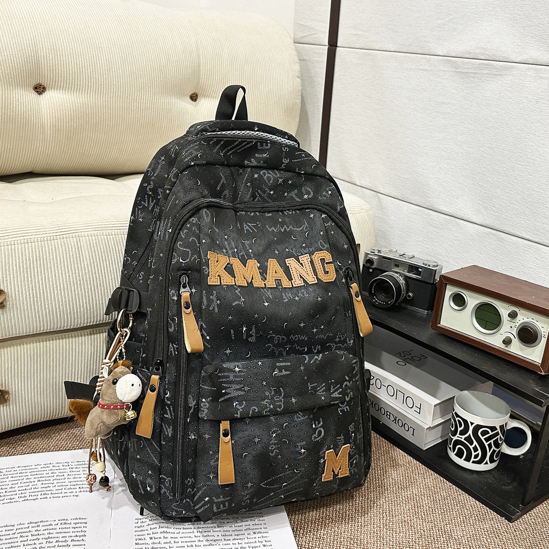 Casual Canvas School Backpack Bowlift
