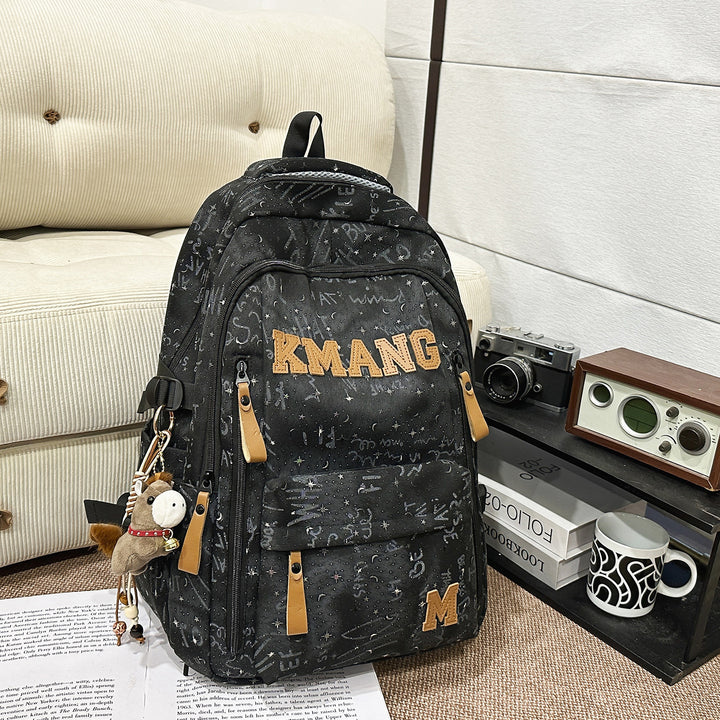 Casual Canvas School Backpack Bowlift