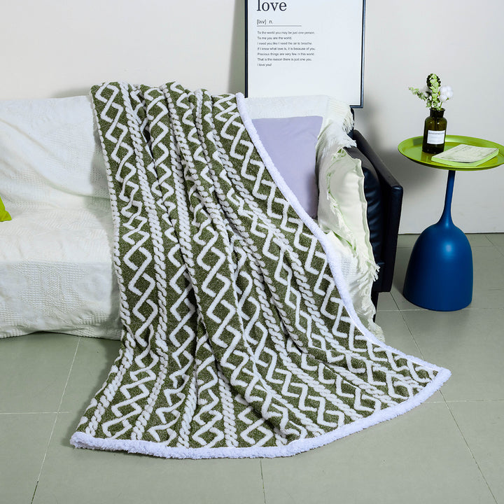 Women’s cuddly blanket in modern Boho design Bowlift
