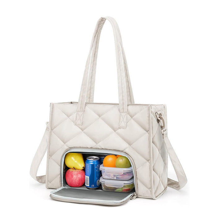 Insulated picnic bag with several compartments and practical cooling function Bowlift