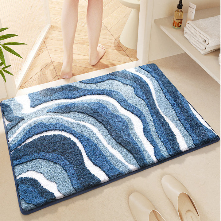 Unisex Plush Bath Mat Bowlift