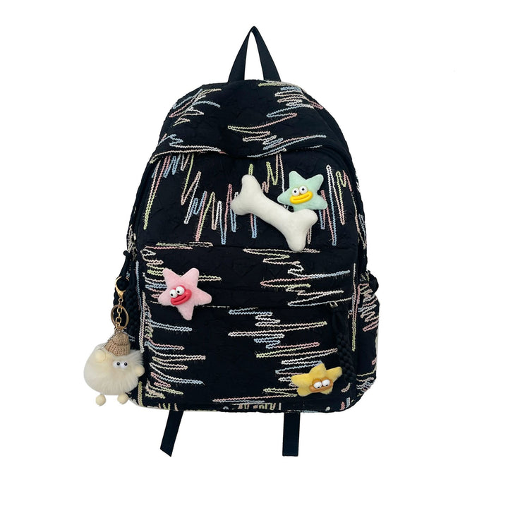 Decorative Plush Character Backpack Bowlift