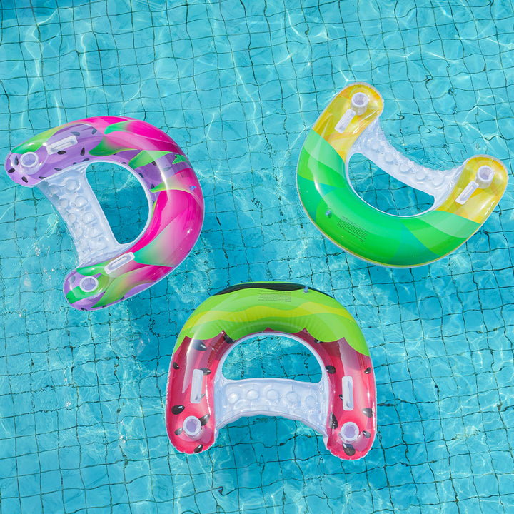 Unisex Inflatable Water Fun Seat Bowlift