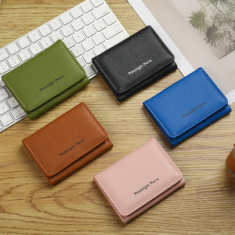 Bi-Fold Leather Card Holder Bowlift