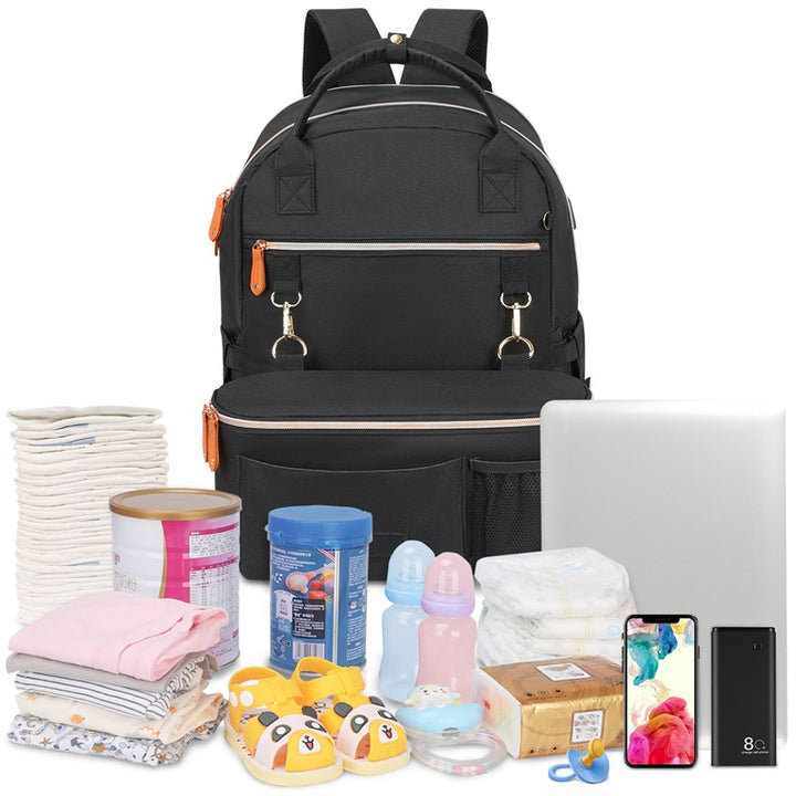 Multi-Functional Diaper Backpack Bowlift