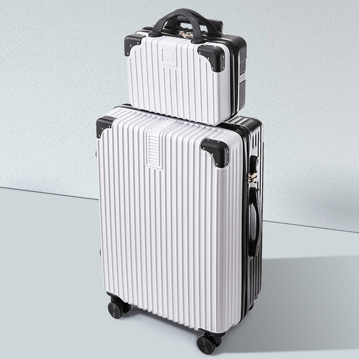 Men's Premium Lightweight Hard-Shell Travel Suitcase Bowlift
