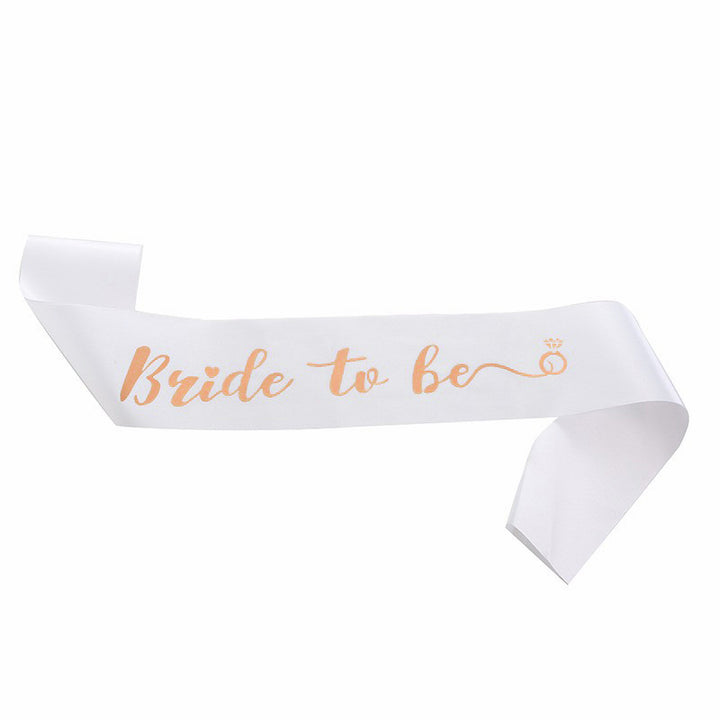 Women's Wedding Crown with Text Bowlift