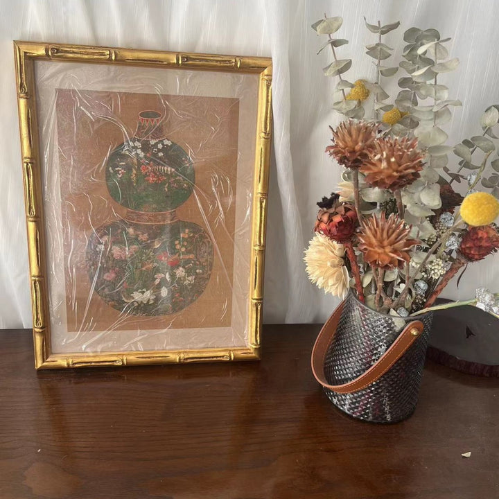 Framed Elegant Swans Artwork