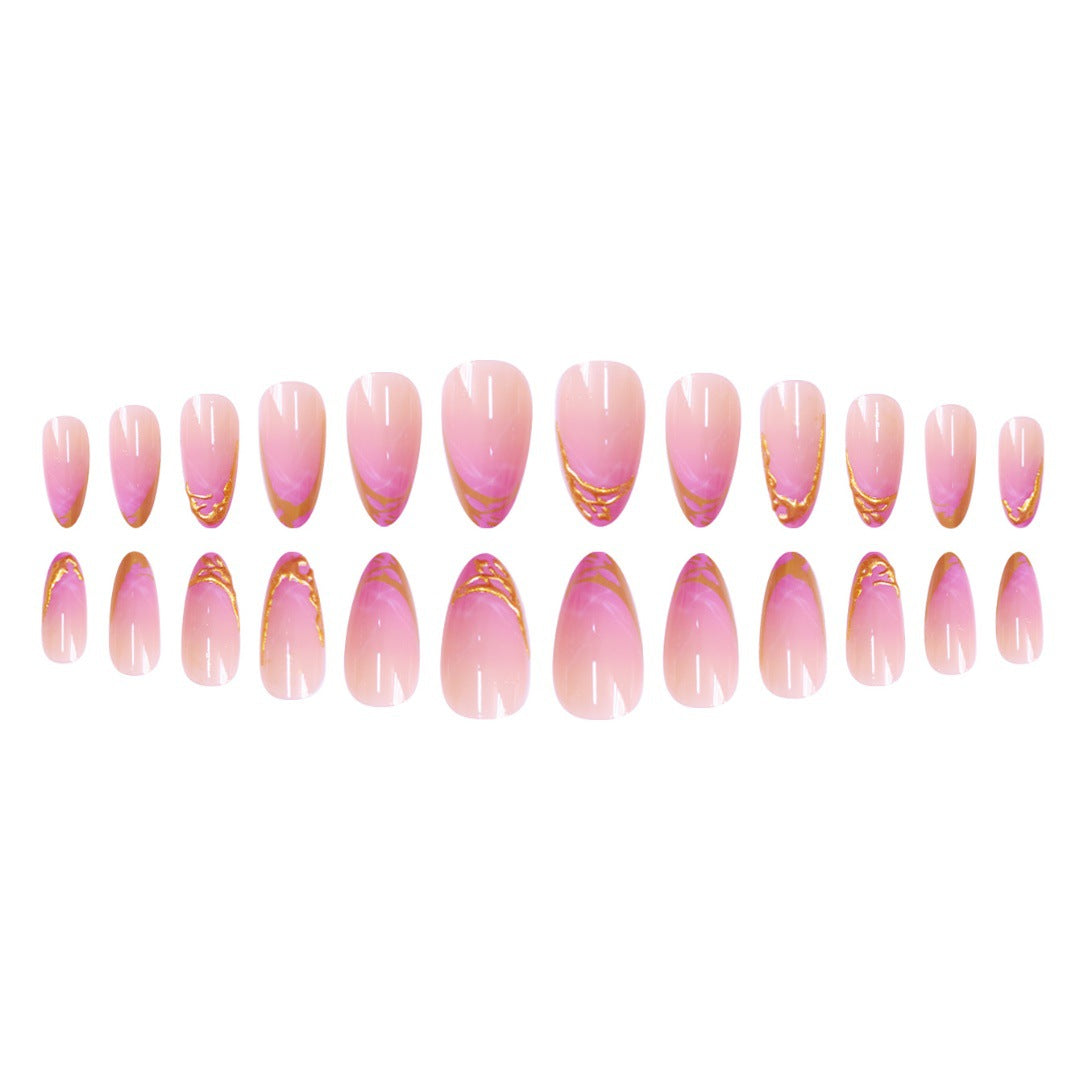 Artistic Stiletto Press-On Nail Set Bowlift