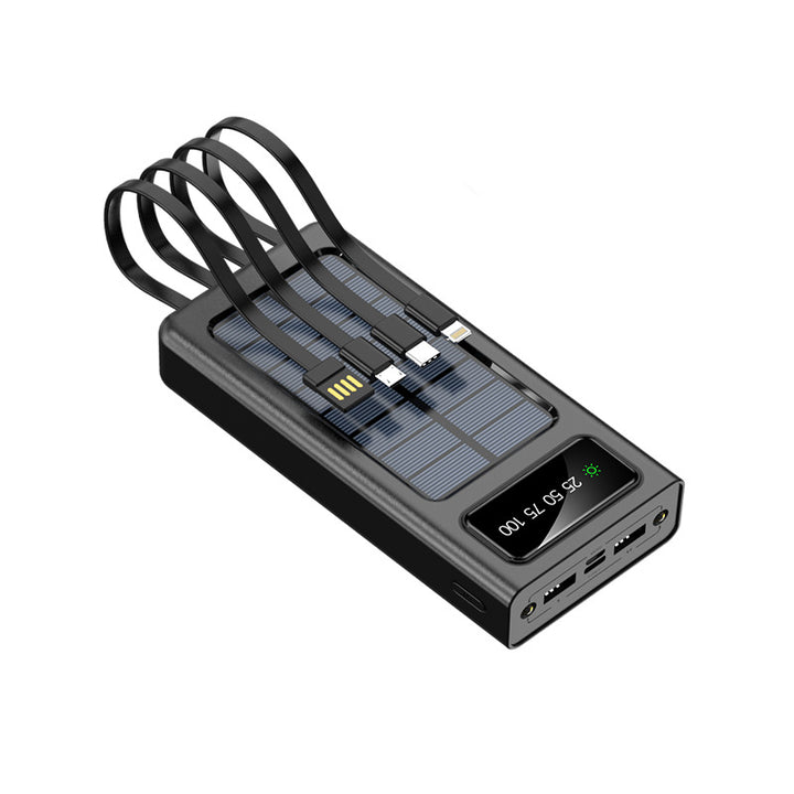 Solar-powered power bank Bowlift
