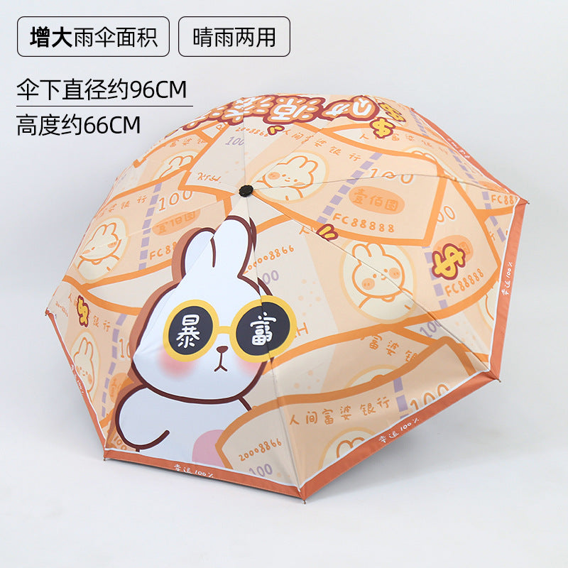Ladies funny and creative umbrella Bowlift