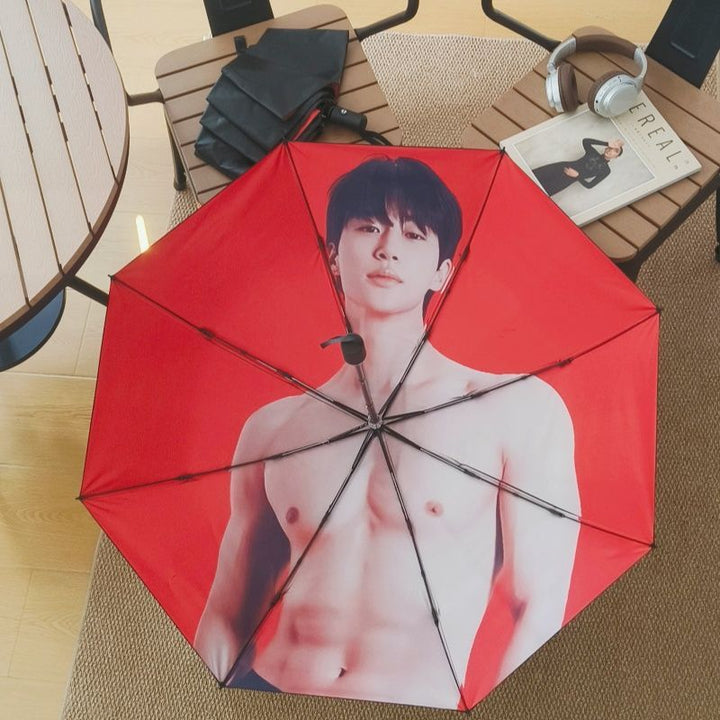 Women's foldable umbrella with unique design Bowlift