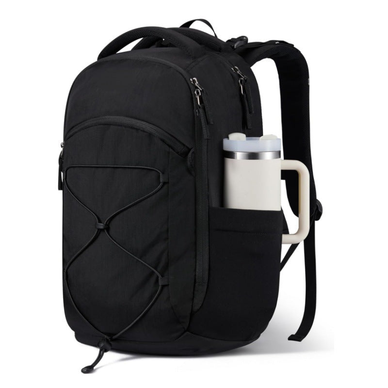 Multifunctional backpack with drink compartment and elastic lacing Bowlift