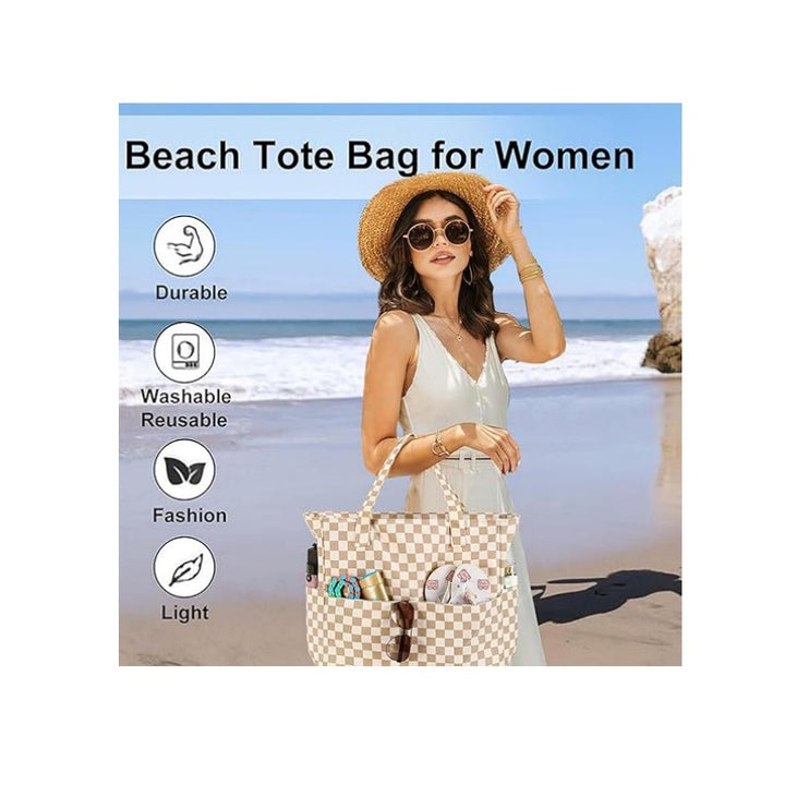 Spacious beach bag with versatile compartments Bowlift