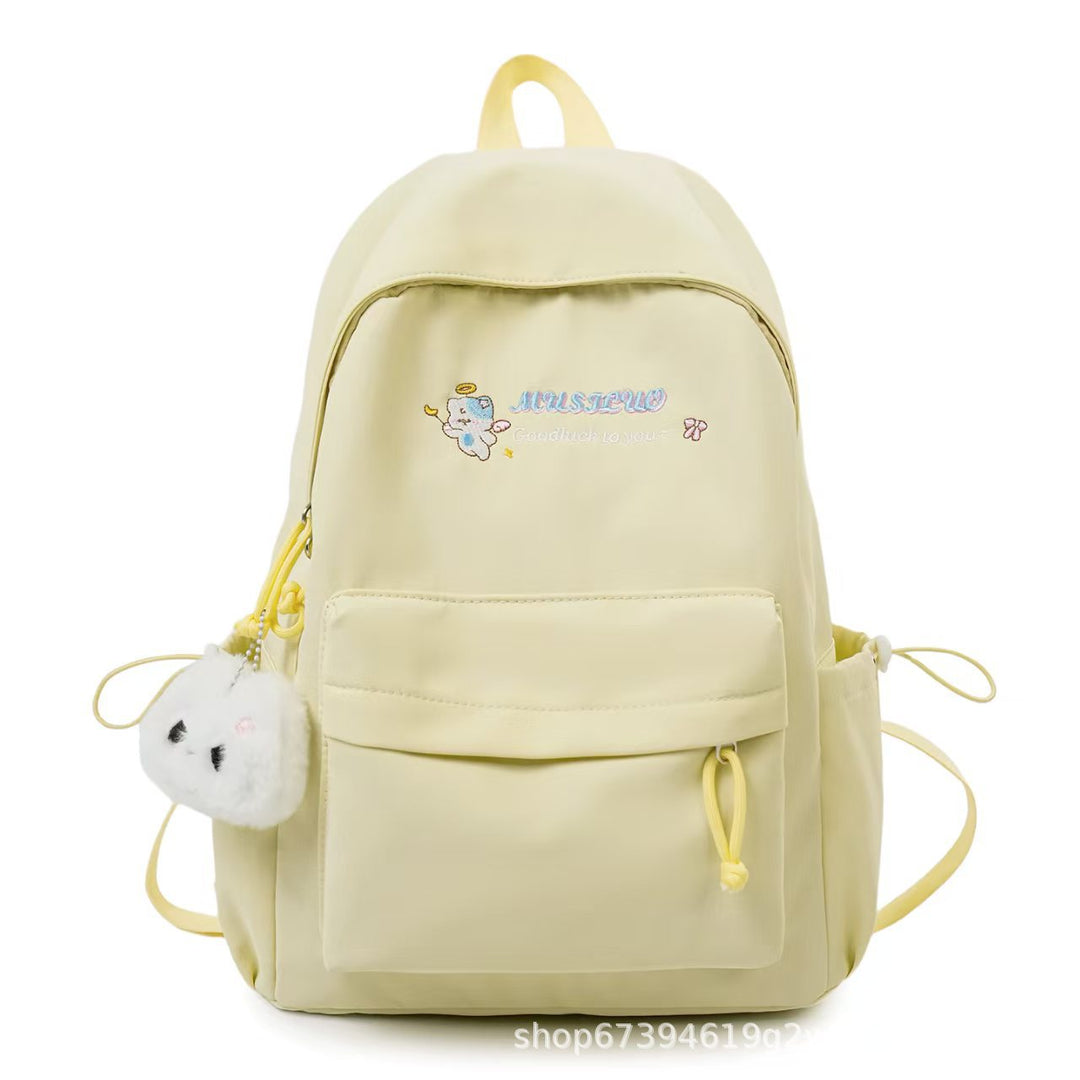 Soft Fabric Casual Backpack Bowlift