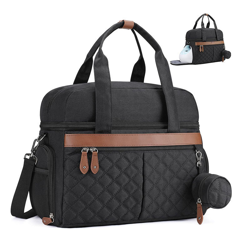 Versatile Quilted Travel Utility Bag Bowlift