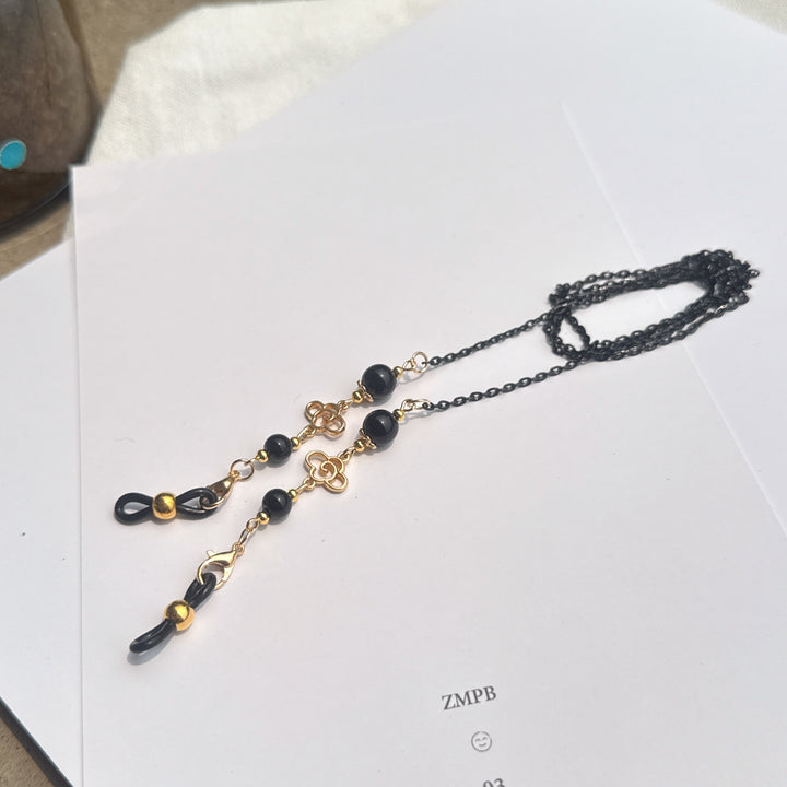 Elegant Long Pendant Necklace with Bead Accents Bowlift