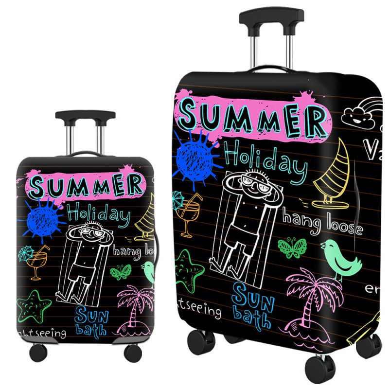 Artistic Travel Hard Shell Suitcase Bowlift