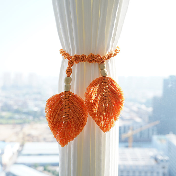 Decorative Macrame Leaf Wall Hanger Bowlift