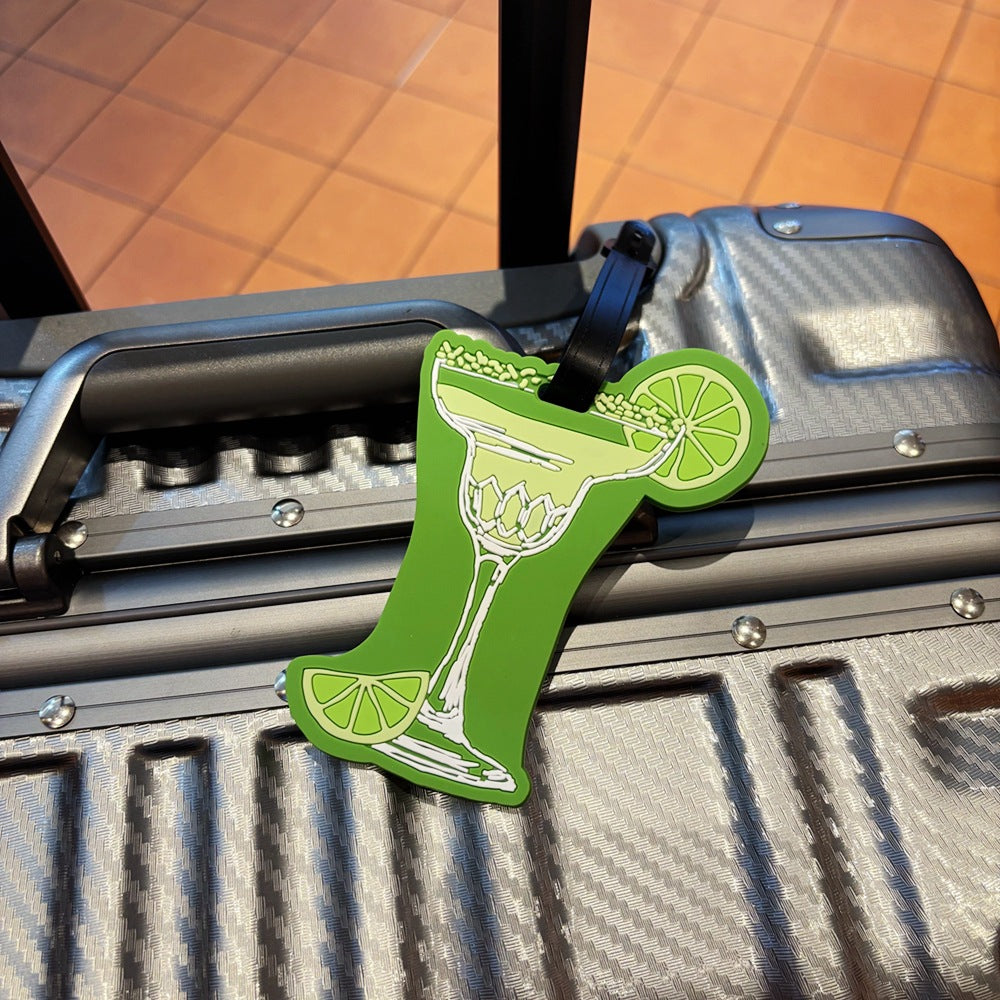 Mountain Adventure-Themed Luggage Tag Bowlift