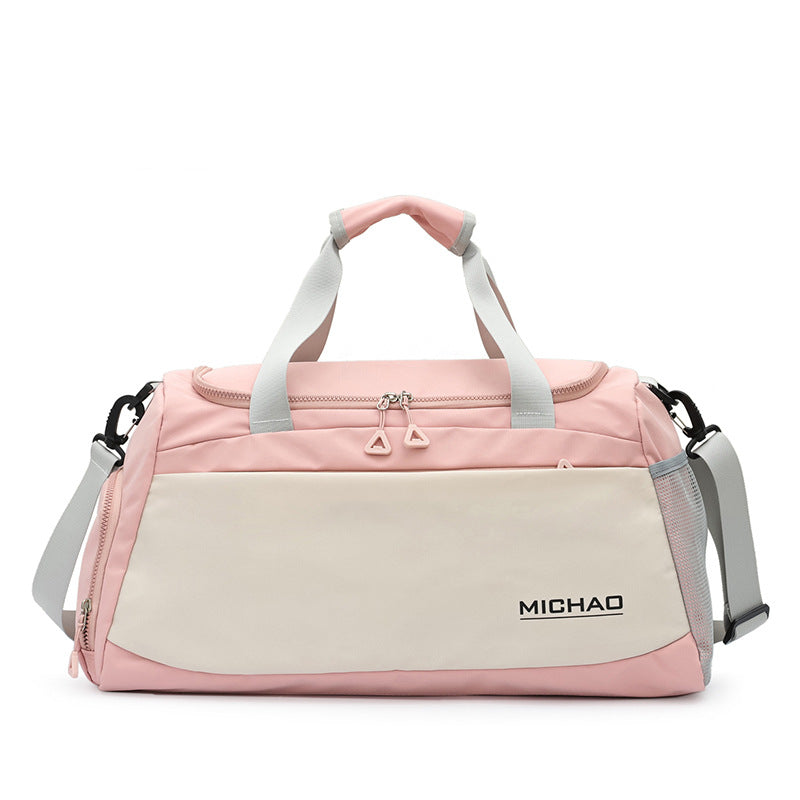 Sporty Duffel Bag With Versatile Compartment Design Bowlift