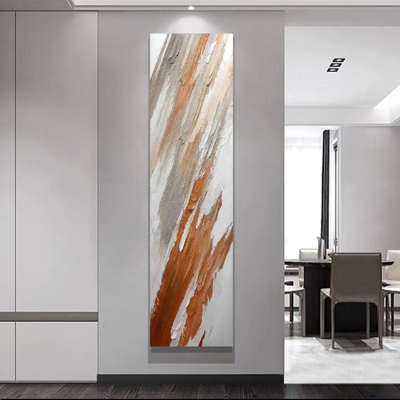 Textured Abstract Landscape Canvas Wall Artwork