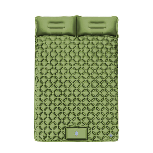 comfortable inflatable camping mat with integrated pillow and waterproof TPU surface Bowlift