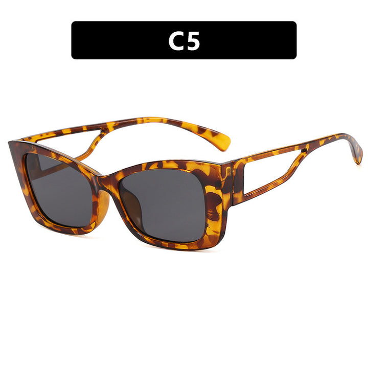 Women's fashionable cat-eye sunglasses with stylish frame and UV protection Bowlift