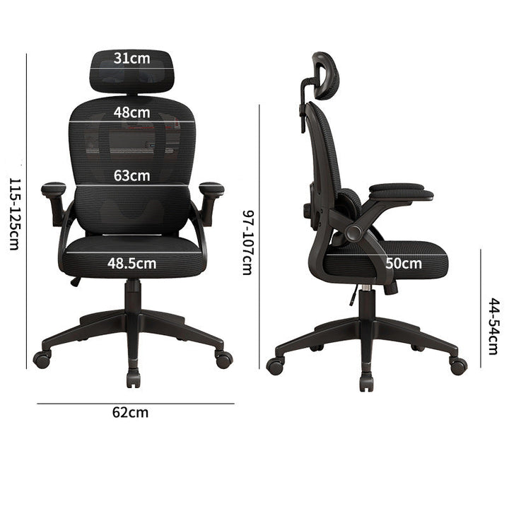 Ergonomic Office Chair Bowlift
