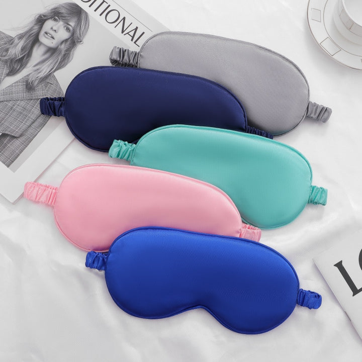 Unisex nan super soft sleep mask with ergonomic padding and adjustable elastic band Bowlift
