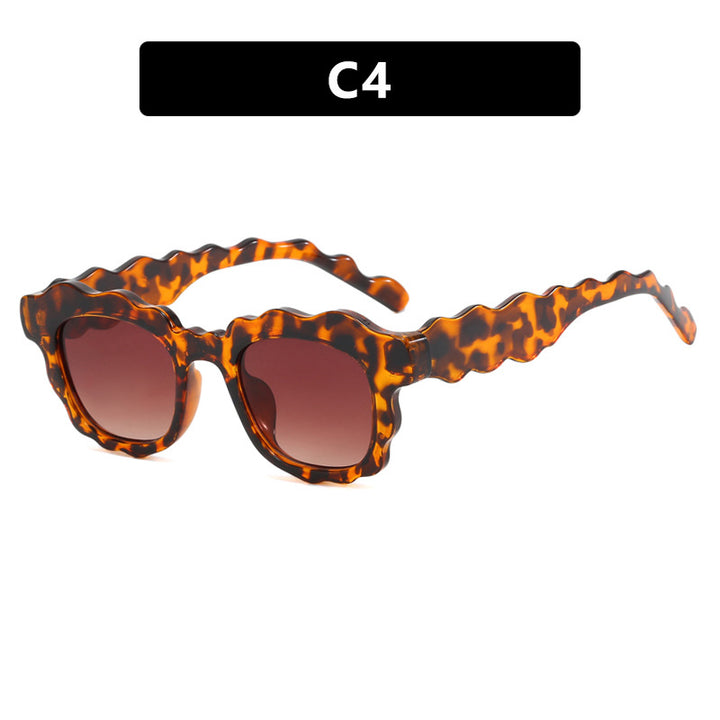 Women’s fashionable sunglasses with wavy frame Bowlift