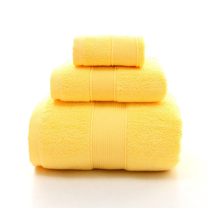 Terry Towel Set With Luxurious Comfort Bowlift