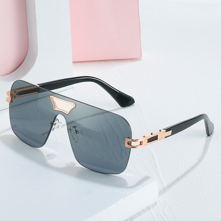 Women's fashionable oversized sunglasses with special frame and UV protection Bowlift