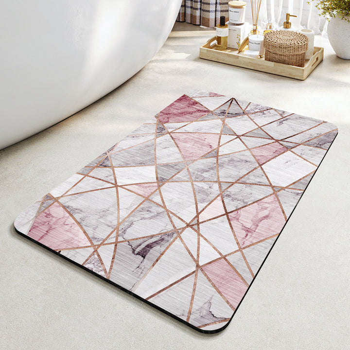 Decorative Bathroom Mat Bowlift