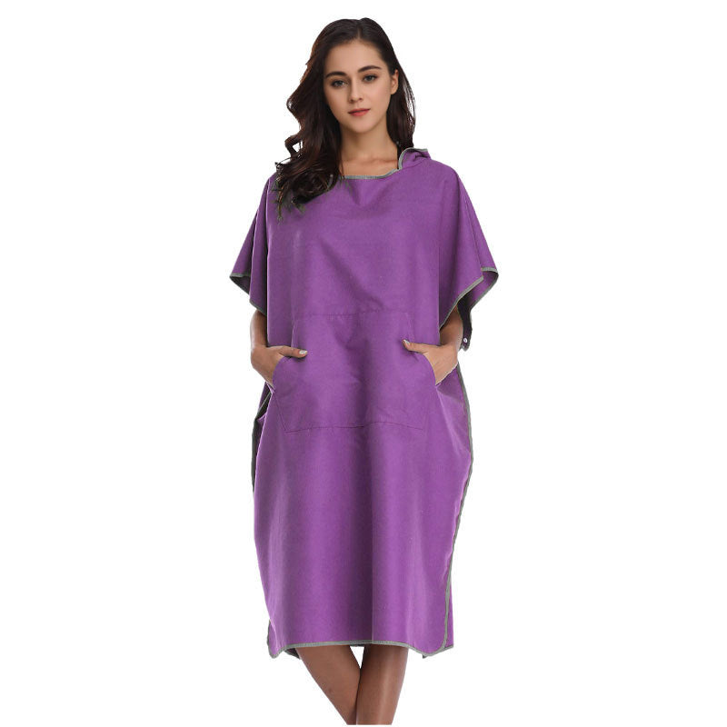 Bathrobe Poncho Bowlift