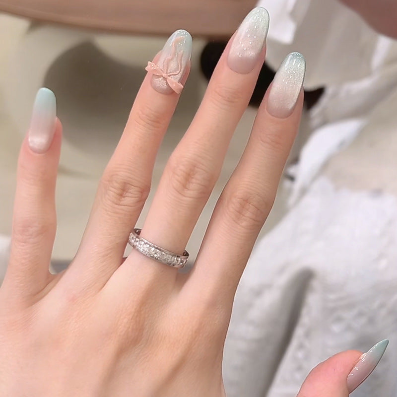 Elegant Artificial Nail Set Bowlift
