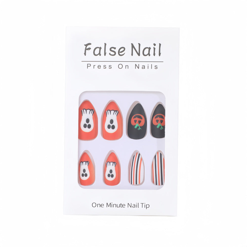 Halloween Theme Artificial Nails Bowlift