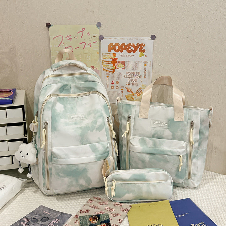 Versatile Multi-Functional Travel School Backpack Set Bowlift
