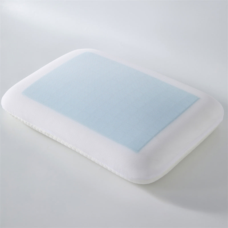 Ergonomic sleeping pillow with cooling properties Bowlift