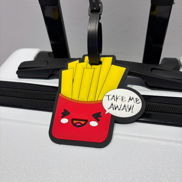 Fun Hamburger-Shaped Luggage Tag Bowlift
