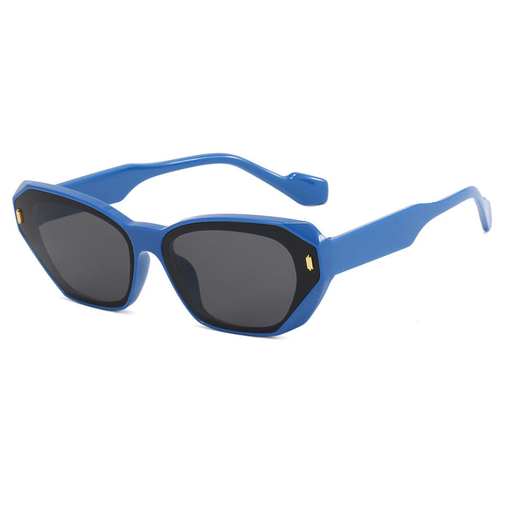 Women’s geometric designer sunglasses with distinctive frame Bowlift