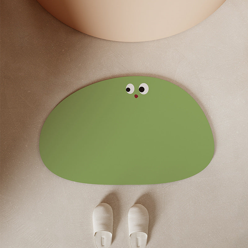 Fun-Shaped Bathroom Mat Bowlift