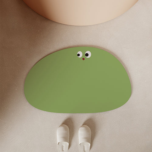 Fun-Shaped Bathroom Mat Bowlift