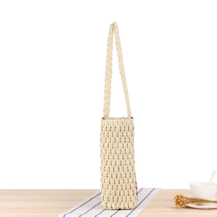 Beach bag in modern design with decorative stripes Bowlift