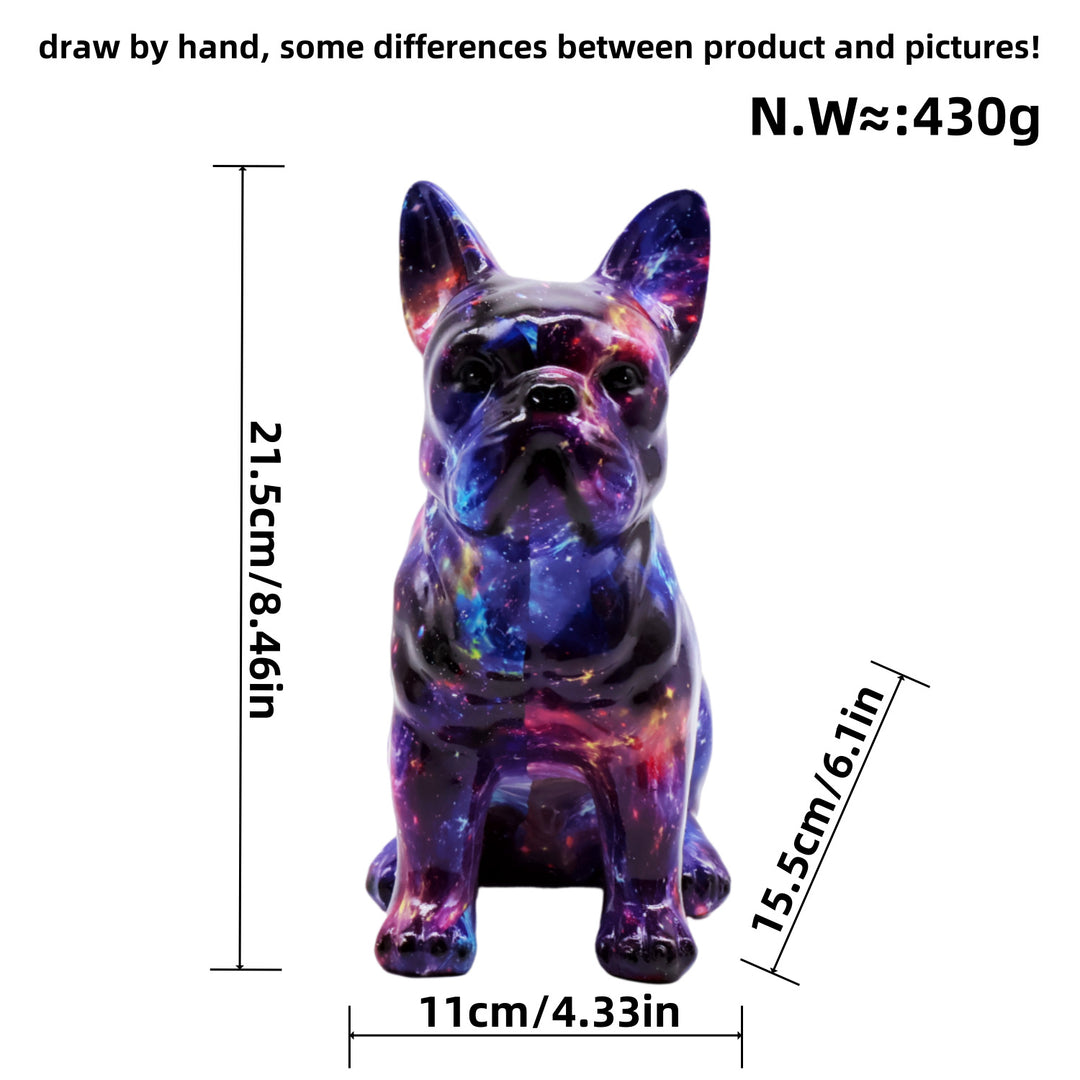 Artistically designed bulldog figure Bowlift