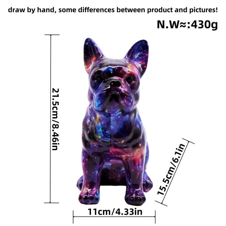 Artistically designed bulldog figure Bowlift