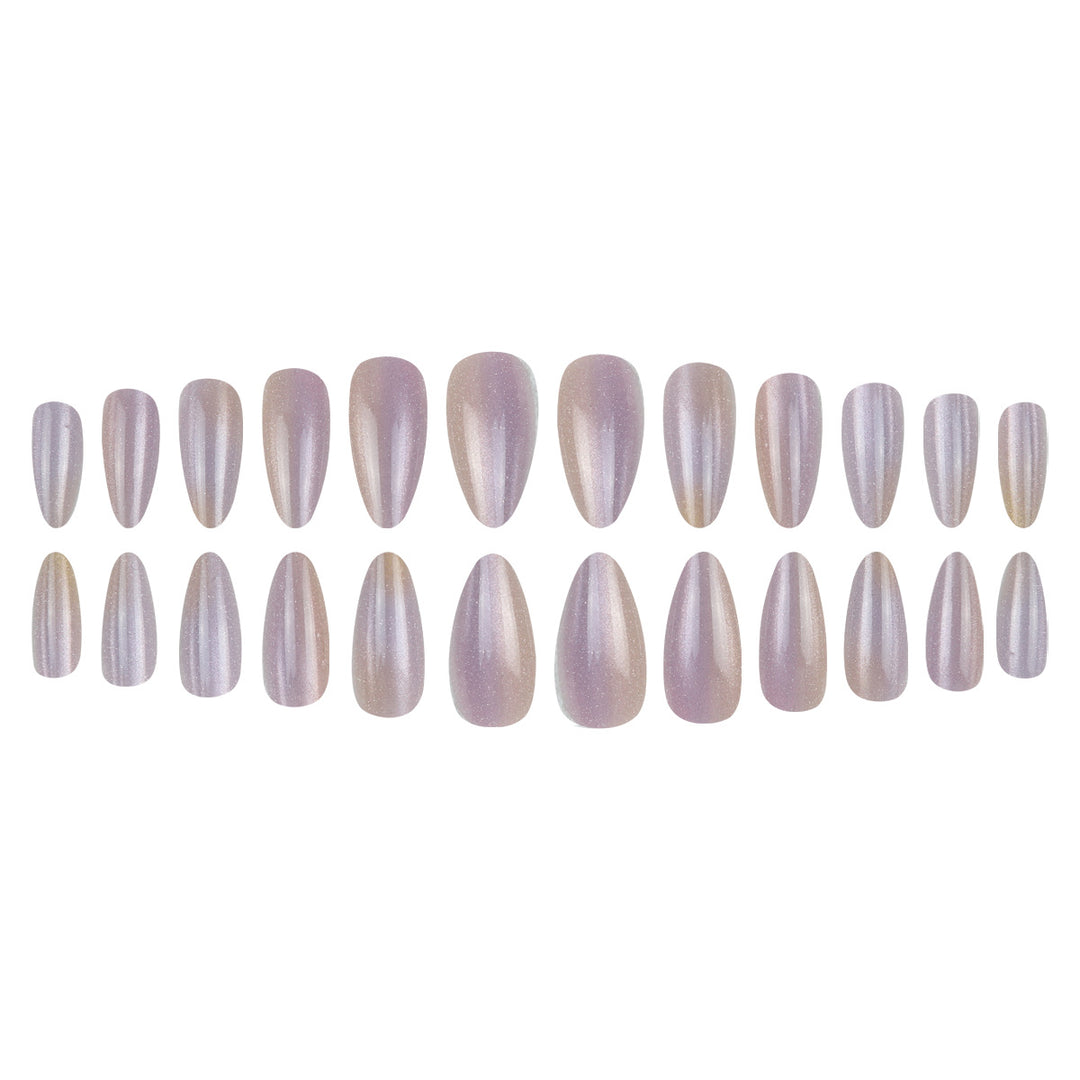 Sparkling Ombre Stiletto Press-On Nails Bowlift